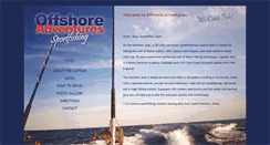 Desktop Screenshot of offshoreadventuressportfishing.com