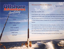 Tablet Screenshot of offshoreadventuressportfishing.com